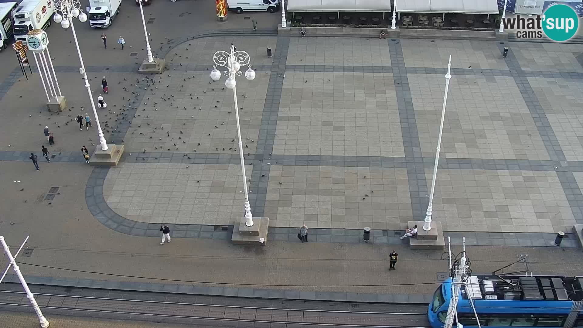 Ban Jelačić Platz  Live webcam Zagreb – Hotel Dubrovnik
