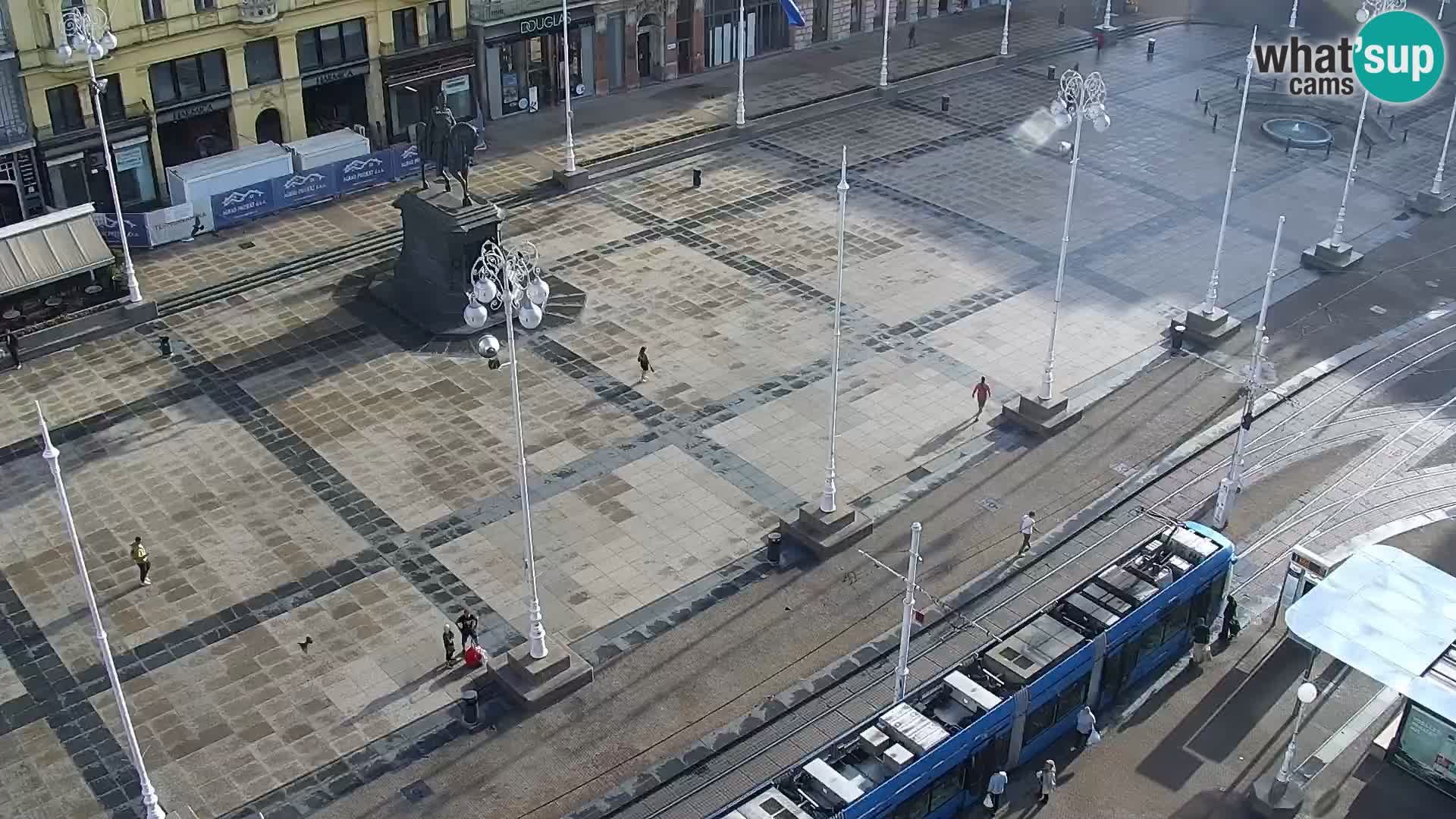 Plaza Ban Jelačić camera en vivo Zagreb – Hotel Dubrovnik