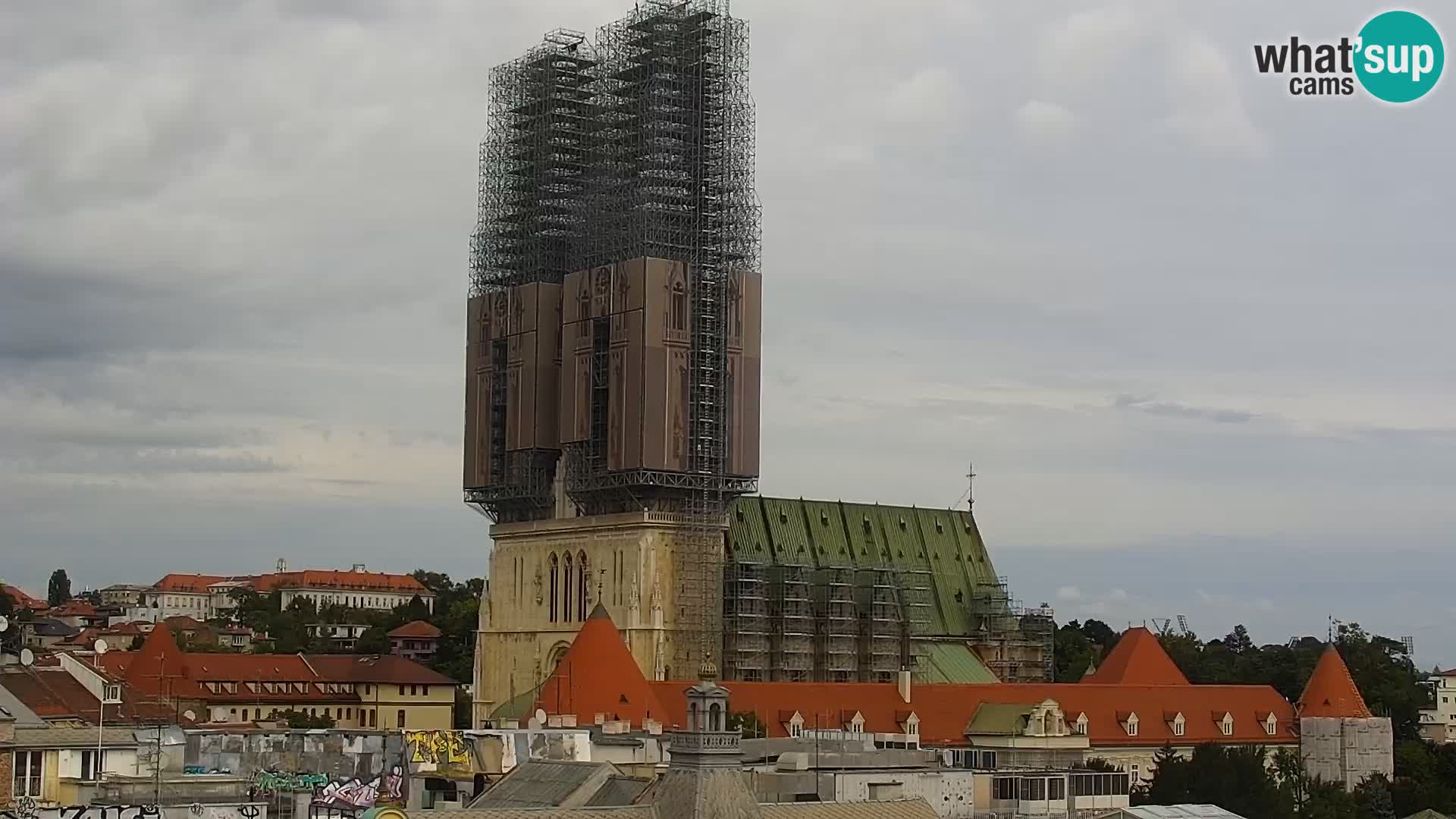 Trg Bana Jelačića v živo Zagreb – Hotel Dubrovnik