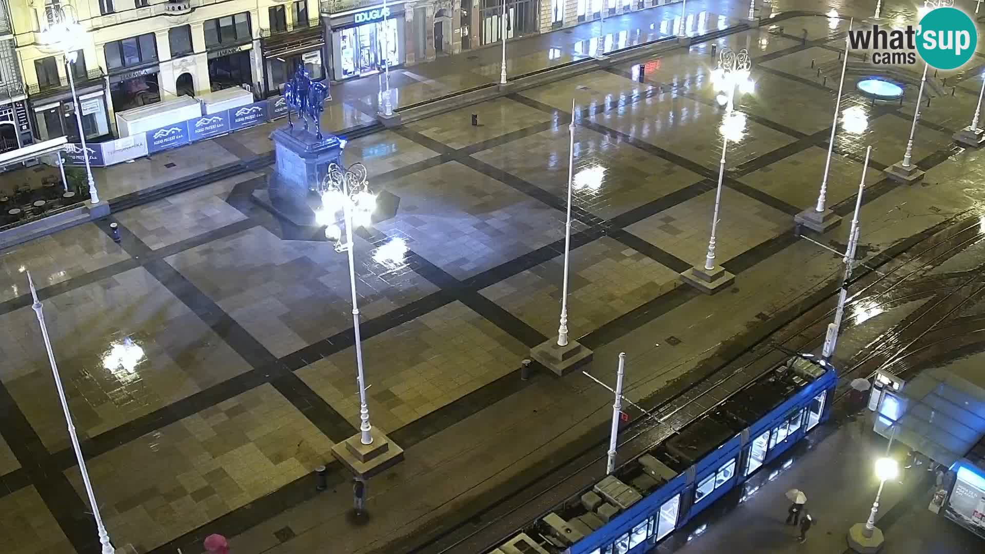Plaza Ban Jelačić camera en vivo Zagreb – Hotel Dubrovnik