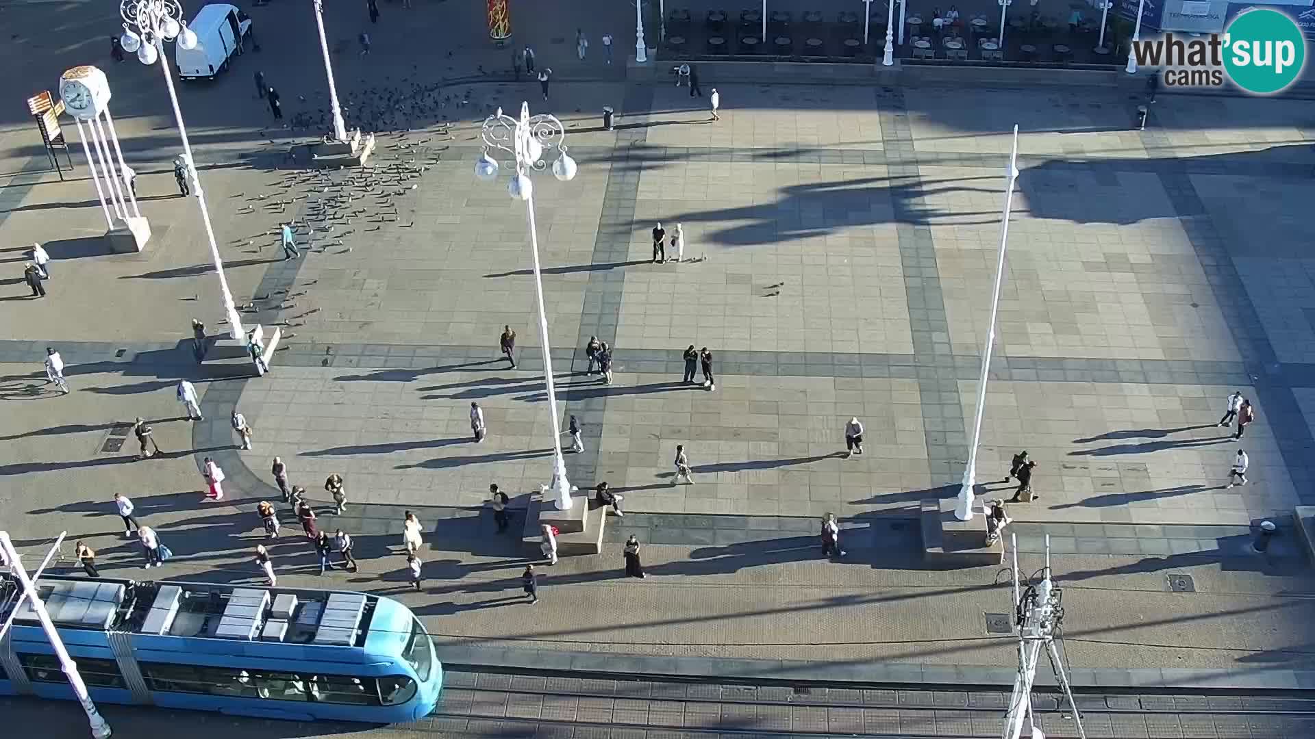 LIVE Webcam Zagreb Hotel Dubrovnik | Ban Jelačić square