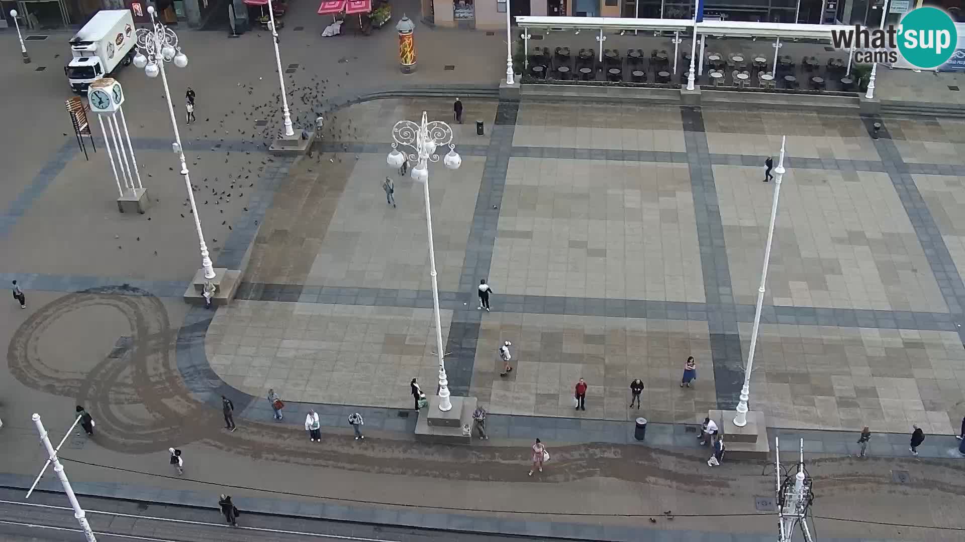 LIVE Webcam Zagreb Hotel Dubrovnik | Ban Jelačić square