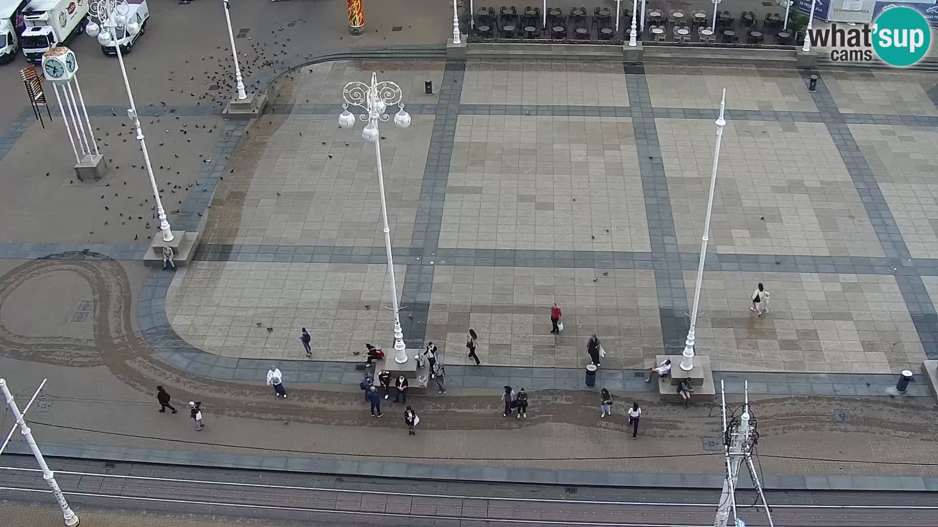 Ban Jelačić Platz  Live webcam Zagreb – Hotel Dubrovnik