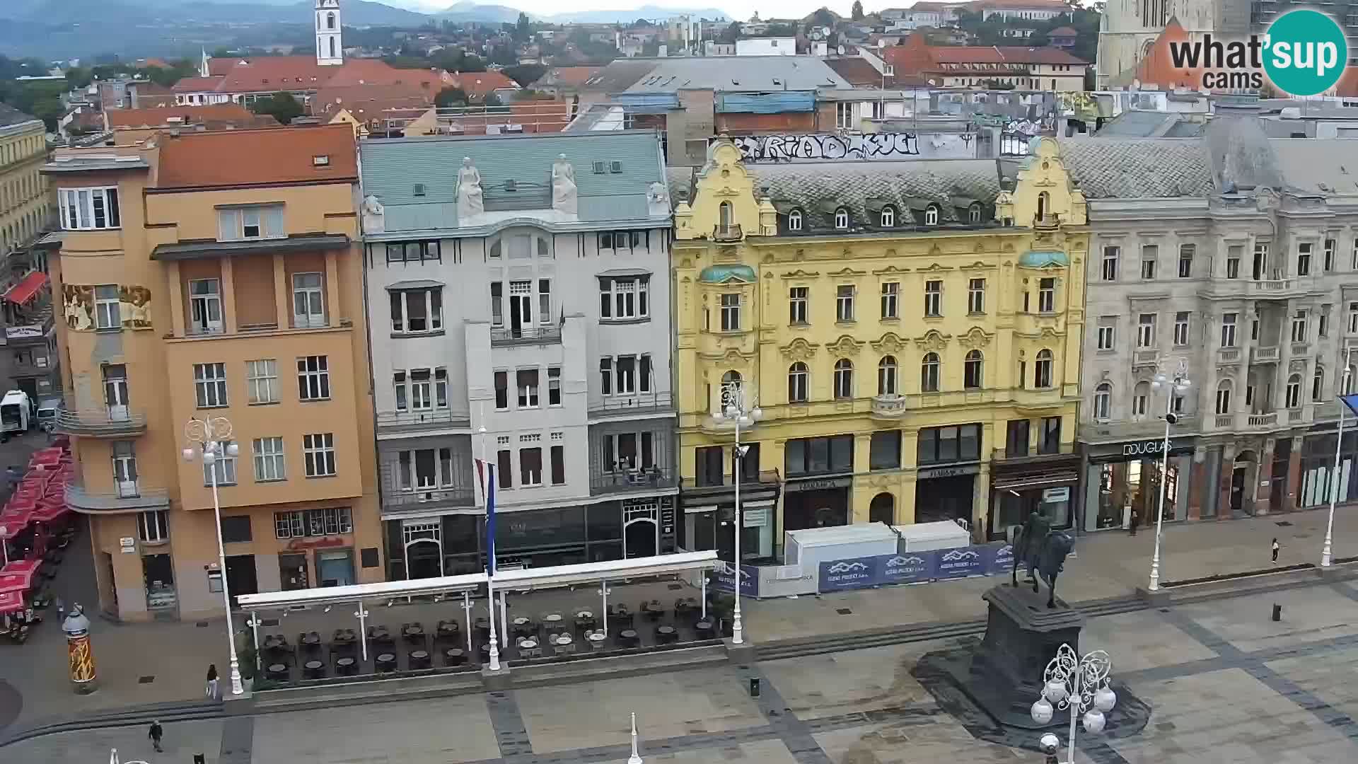 Ban Jelačić Platz  Live webcam Zagreb – Hotel Dubrovnik