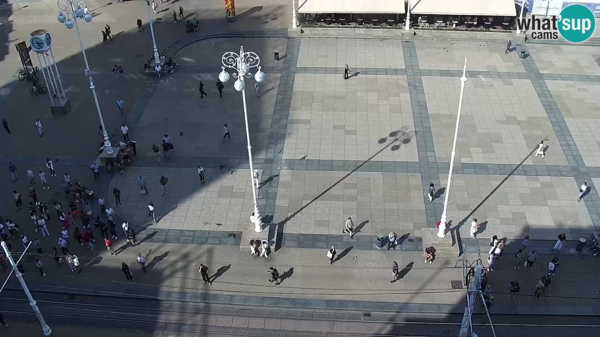 LIVE Webcam Zagreb Hotel Dubrovnik | Ban Jelačić square