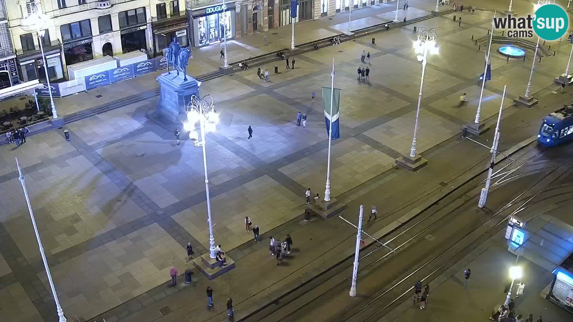 Plaza Ban Jelačić camera en vivo Zagreb – Hotel Dubrovnik
