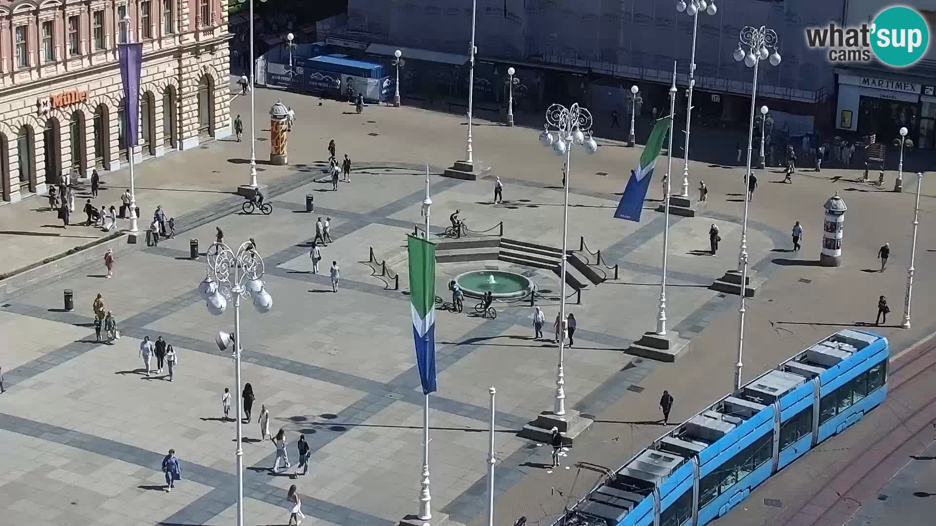 Ban Jelačić live cam Zagreb – Hotel Dubrovnik
