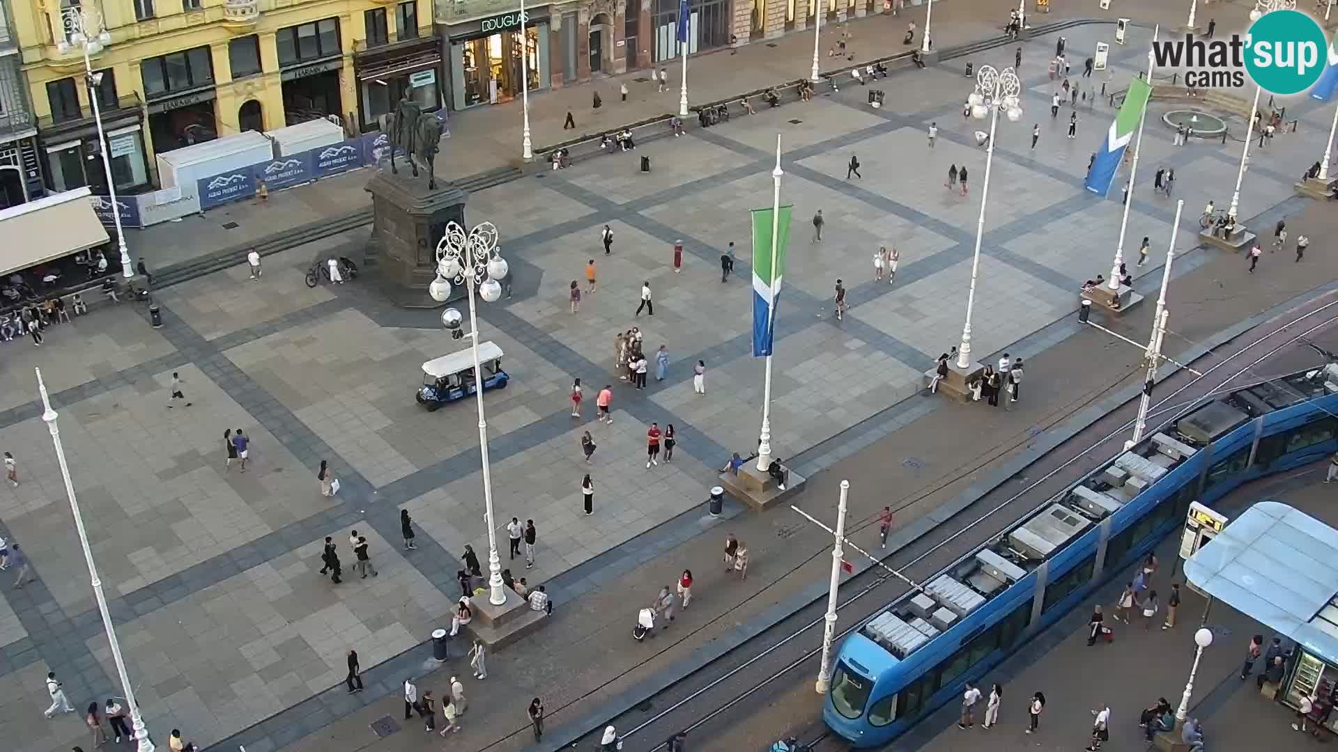 Plaza Ban Jelačić camera en vivo Zagreb – Hotel Dubrovnik