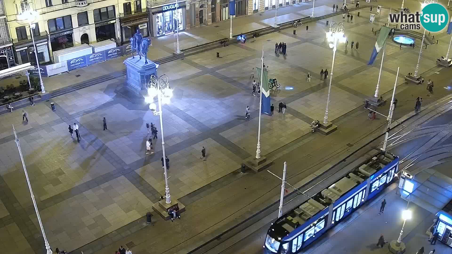 LIVE Webcam Zagreb Hotel Dubrovnik | Ban Jelačić square