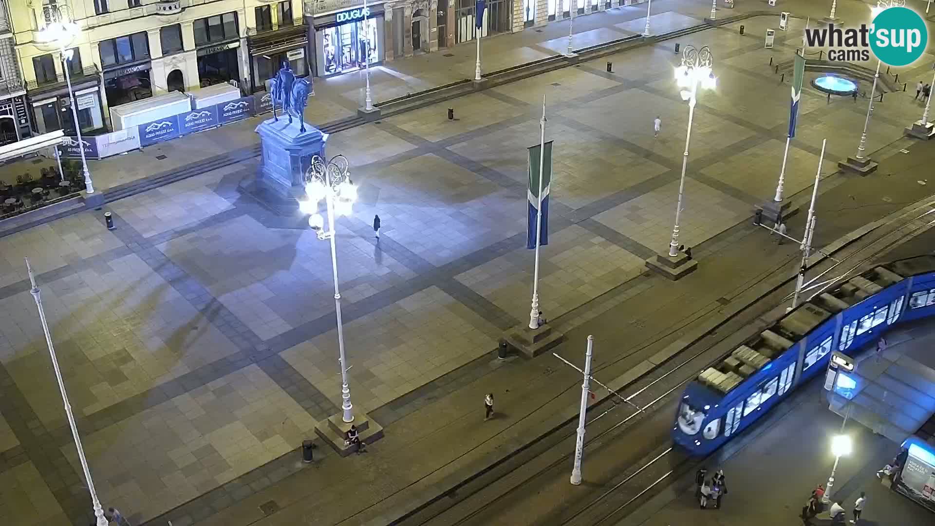 LIVE Webcam Zagreb Hotel Dubrovnik | Ban Jelačić square