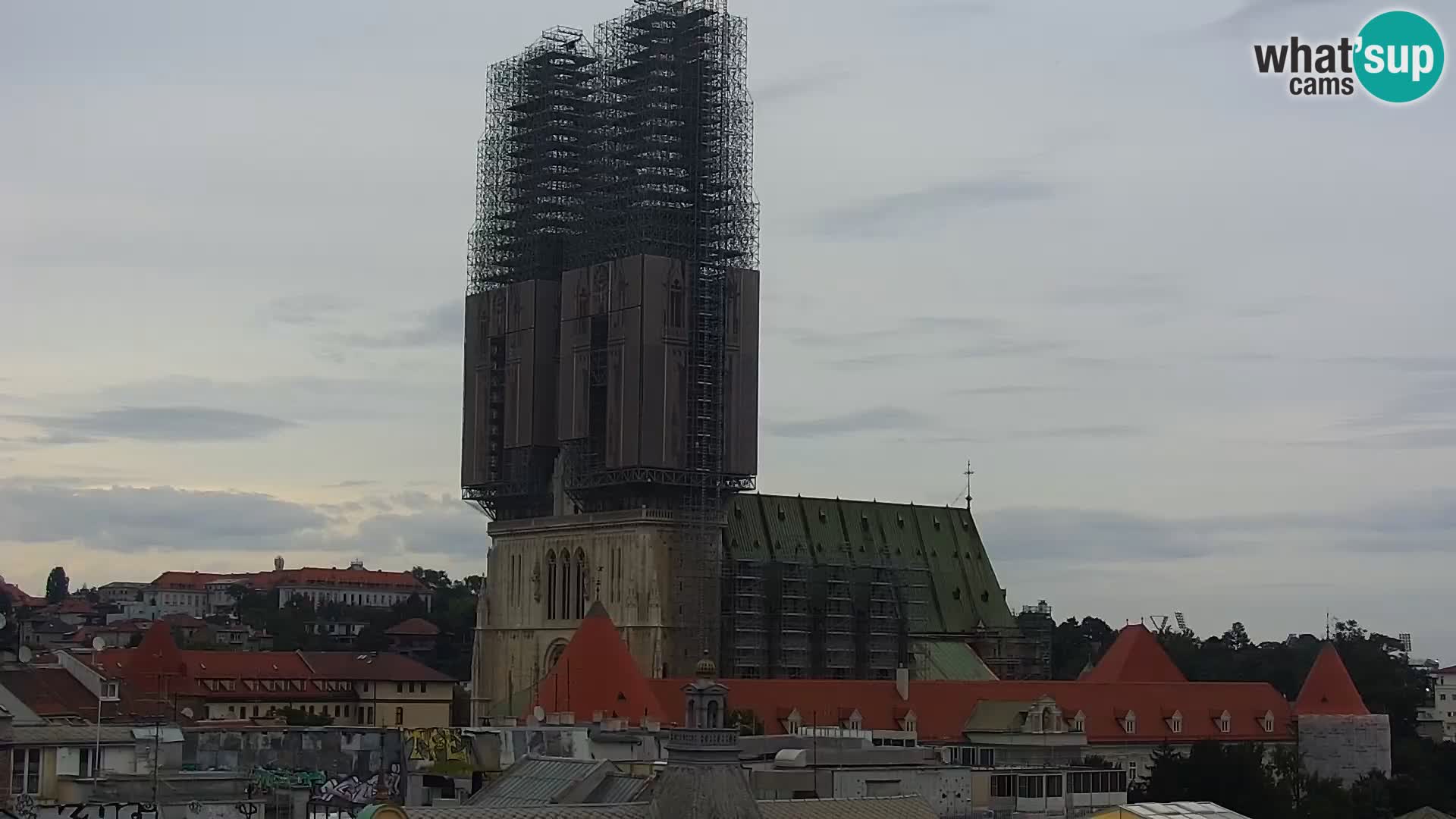 Trg Bana Jelačića web kamera Zagreb – Hotel Dubrovnik