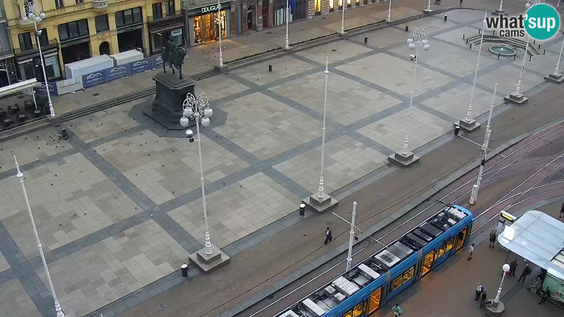 Piazza Ban Jelačić livecam Zagreb – Hotel Dubrovnik