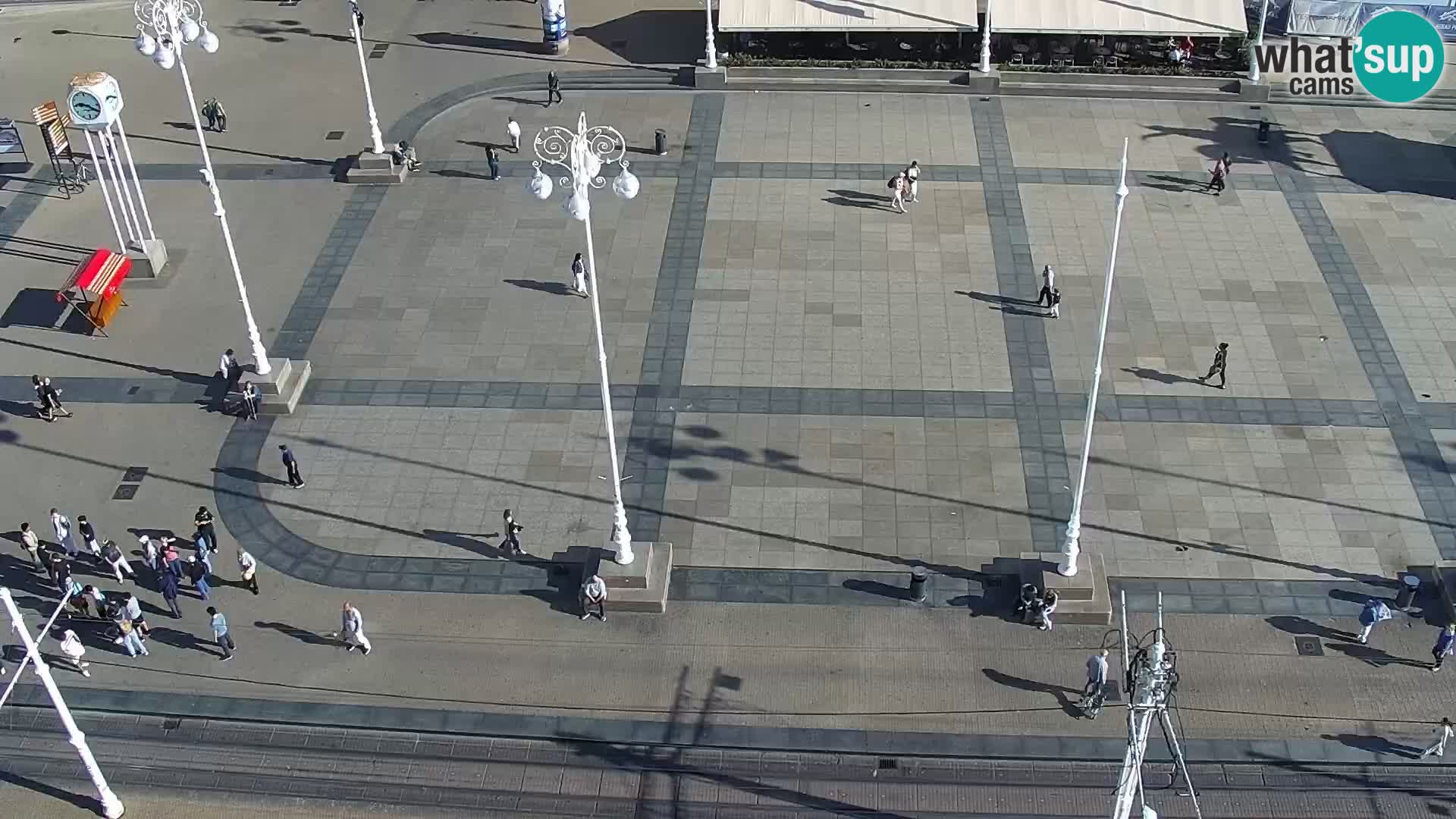 Piazza Ban Jelačić livecam Zagreb – Hotel Dubrovnik