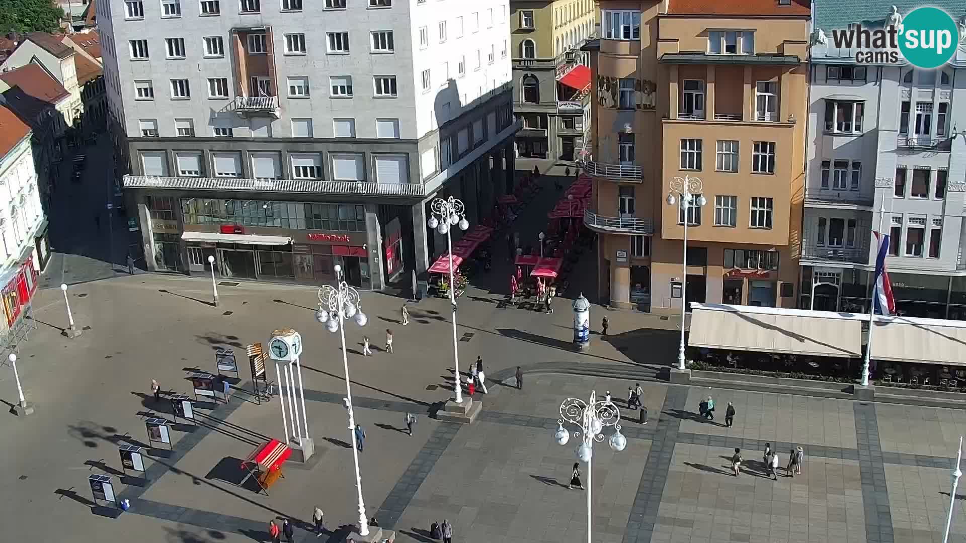 Ban Jelačić live cam Zagreb – Hotel Dubrovnik