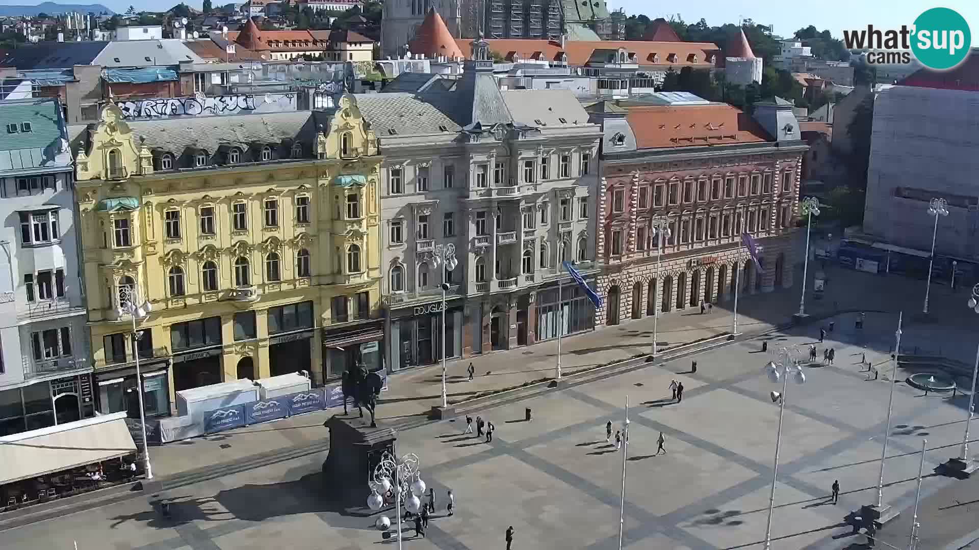 Ban Jelačić live cam Zagreb – Hotel Dubrovnik
