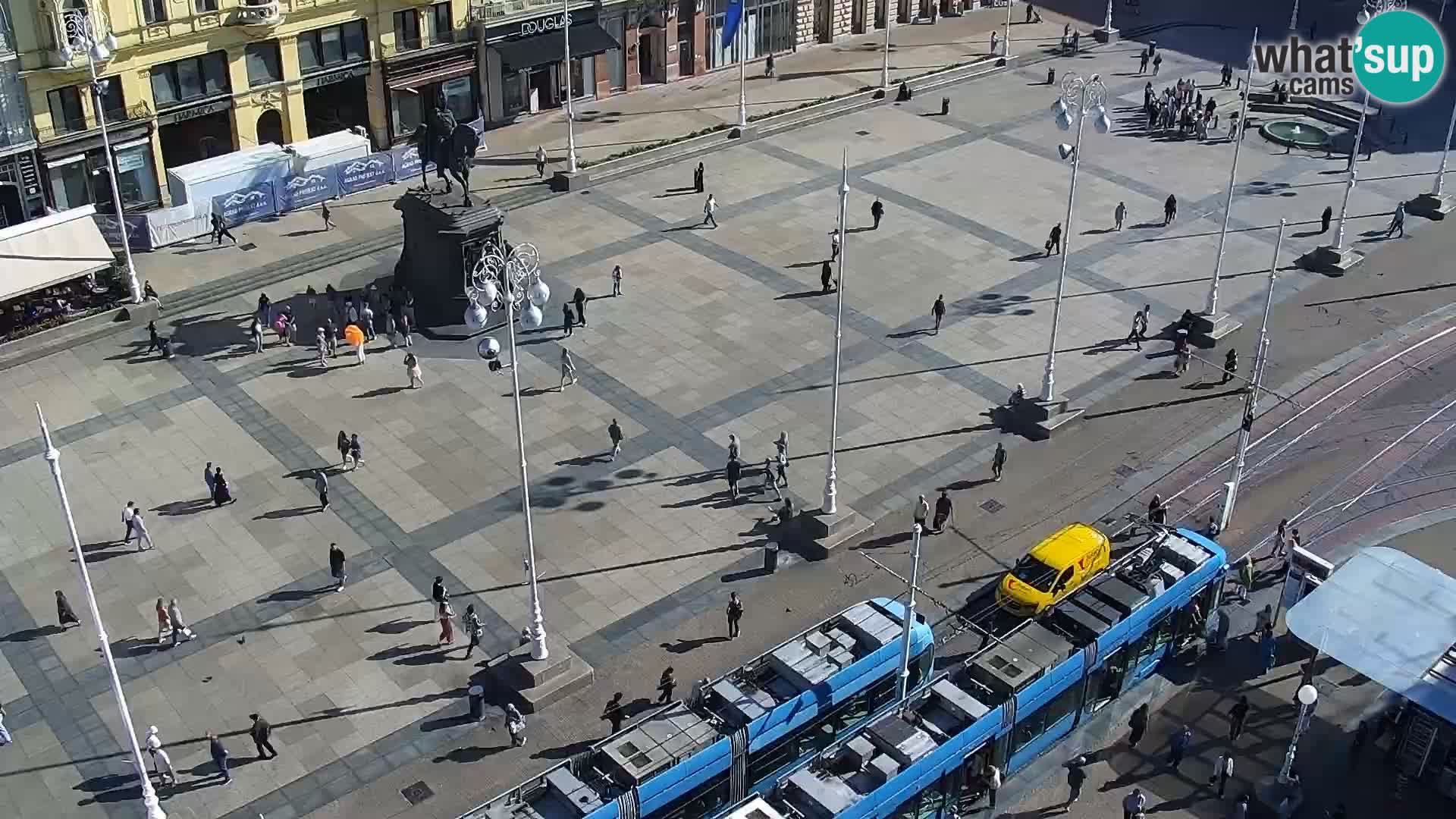 Plaza Ban Jelačić camera en vivo Zagreb – Hotel Dubrovnik