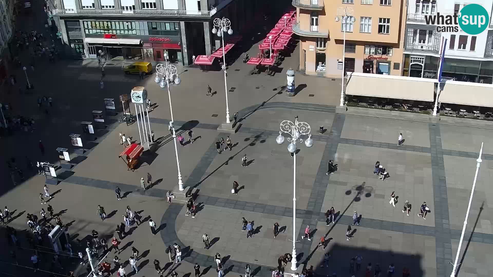 Piazza Ban Jelačić livecam Zagreb – Hotel Dubrovnik