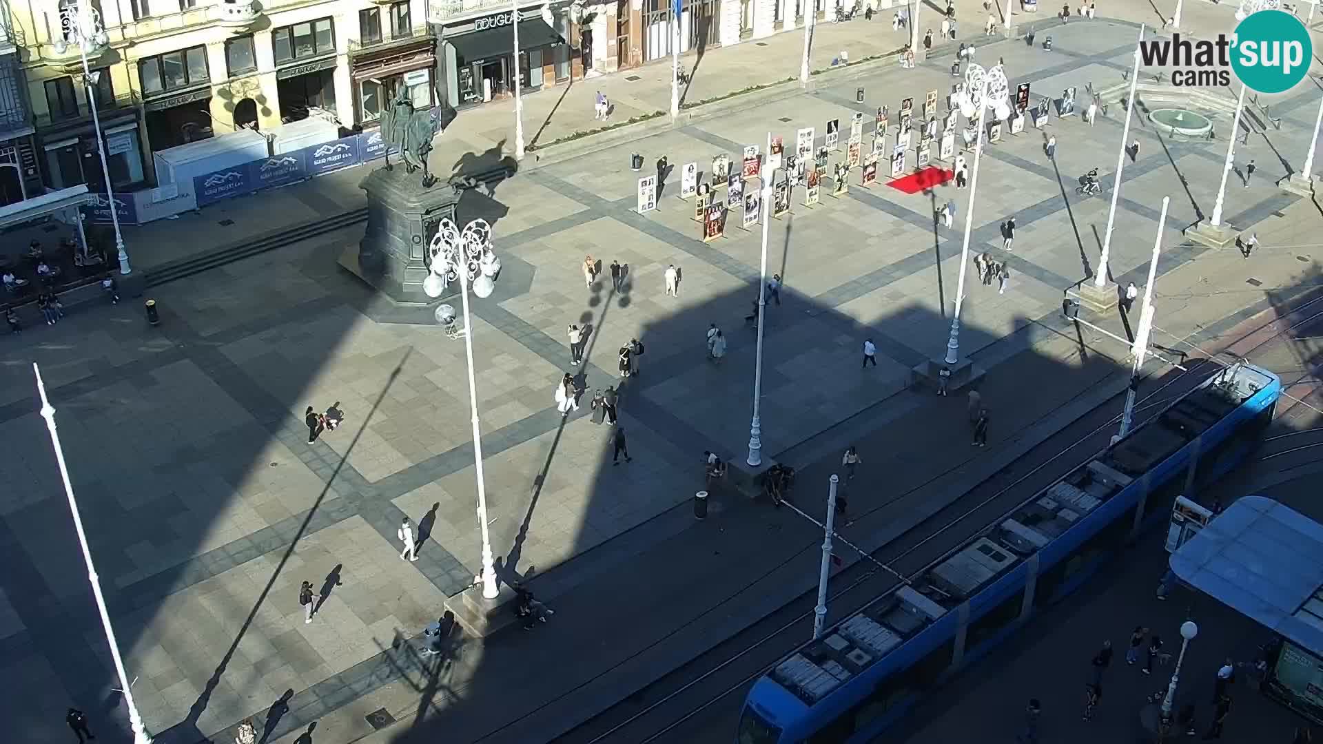 LIVE Webcam Zagreb Hotel Dubrovnik | Ban Jelačić square