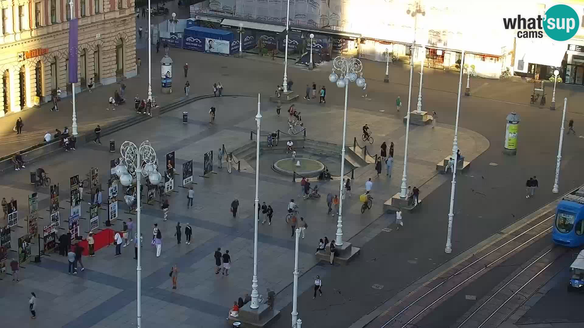 Webcam Zagreb – Carré Ban Jelačić