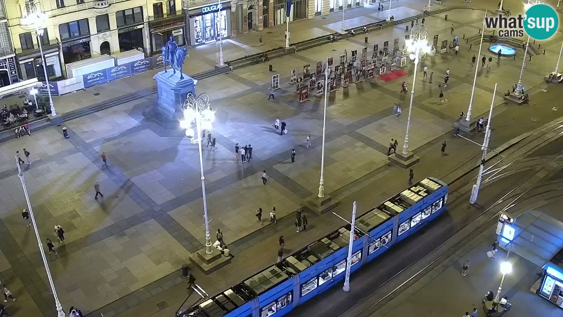 LIVE Webcam Zagreb Hotel Dubrovnik | Ban Jelačić square