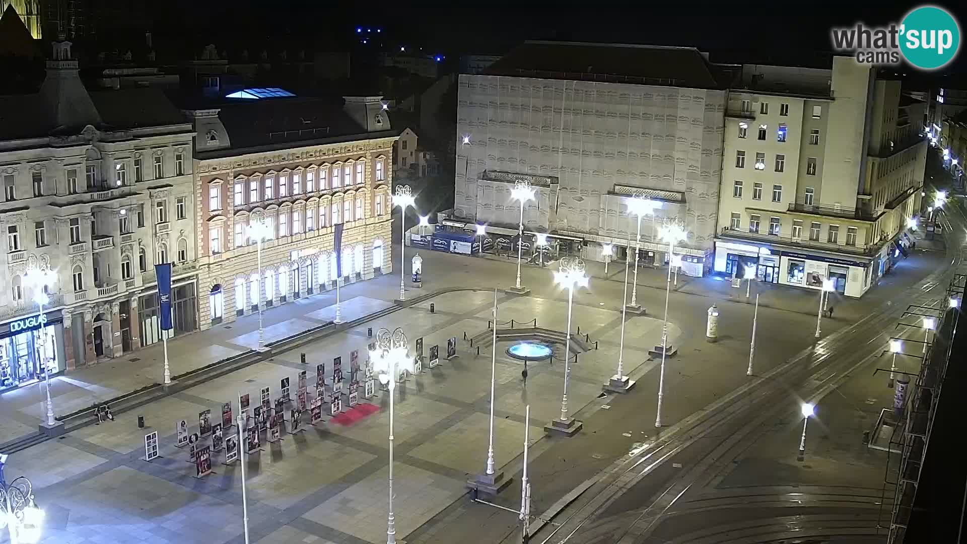 Ban Jelačić live cam Zagreb – Hotel Dubrovnik
