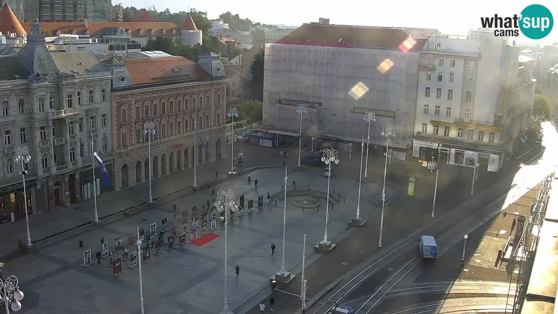 Ban Jelačić live cam Zagreb – Hotel Dubrovnik