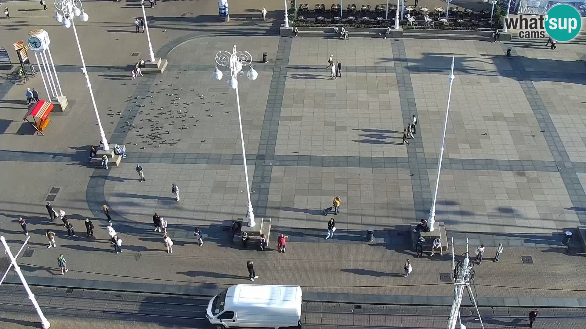 LIVE Webcam Zagreb Hotel Dubrovnik | Ban Jelačić square