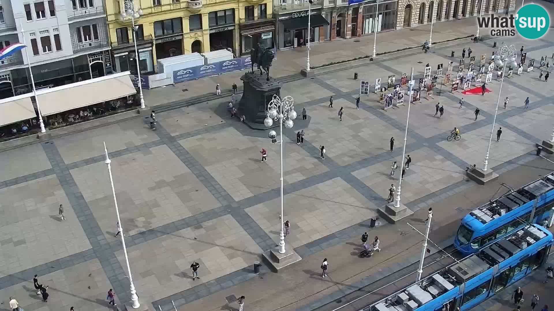 Ban Jelačić live cam Zagreb – Hotel Dubrovnik