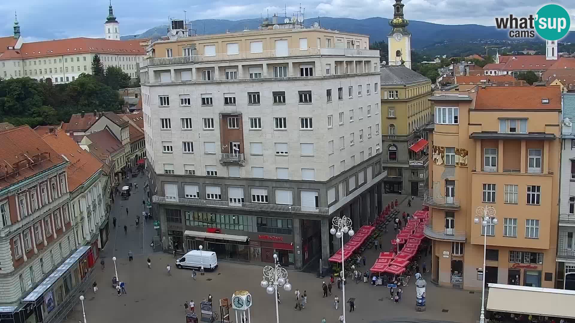Ban Jelačić live cam Zagreb – Hotel Dubrovnik