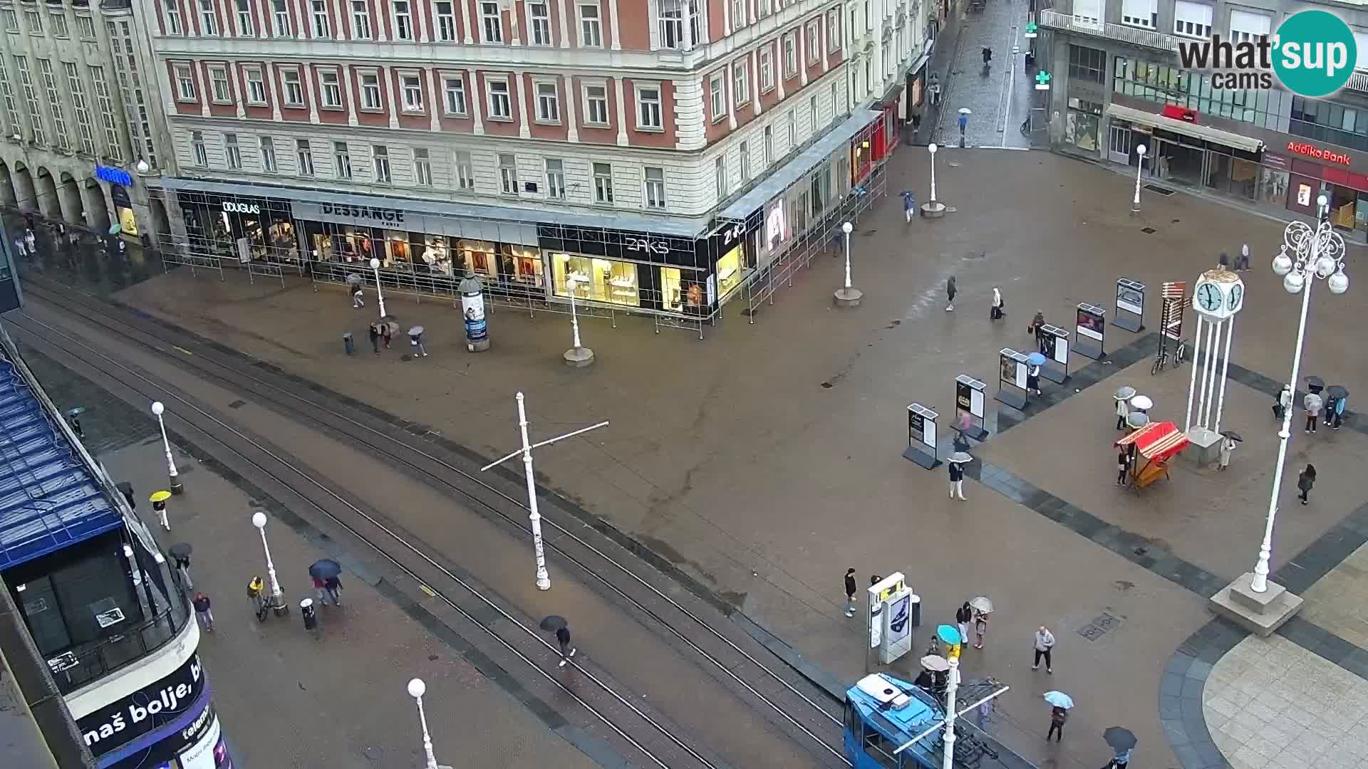 Plaza Ban Jelačić camera en vivo Zagreb – Hotel Dubrovnik