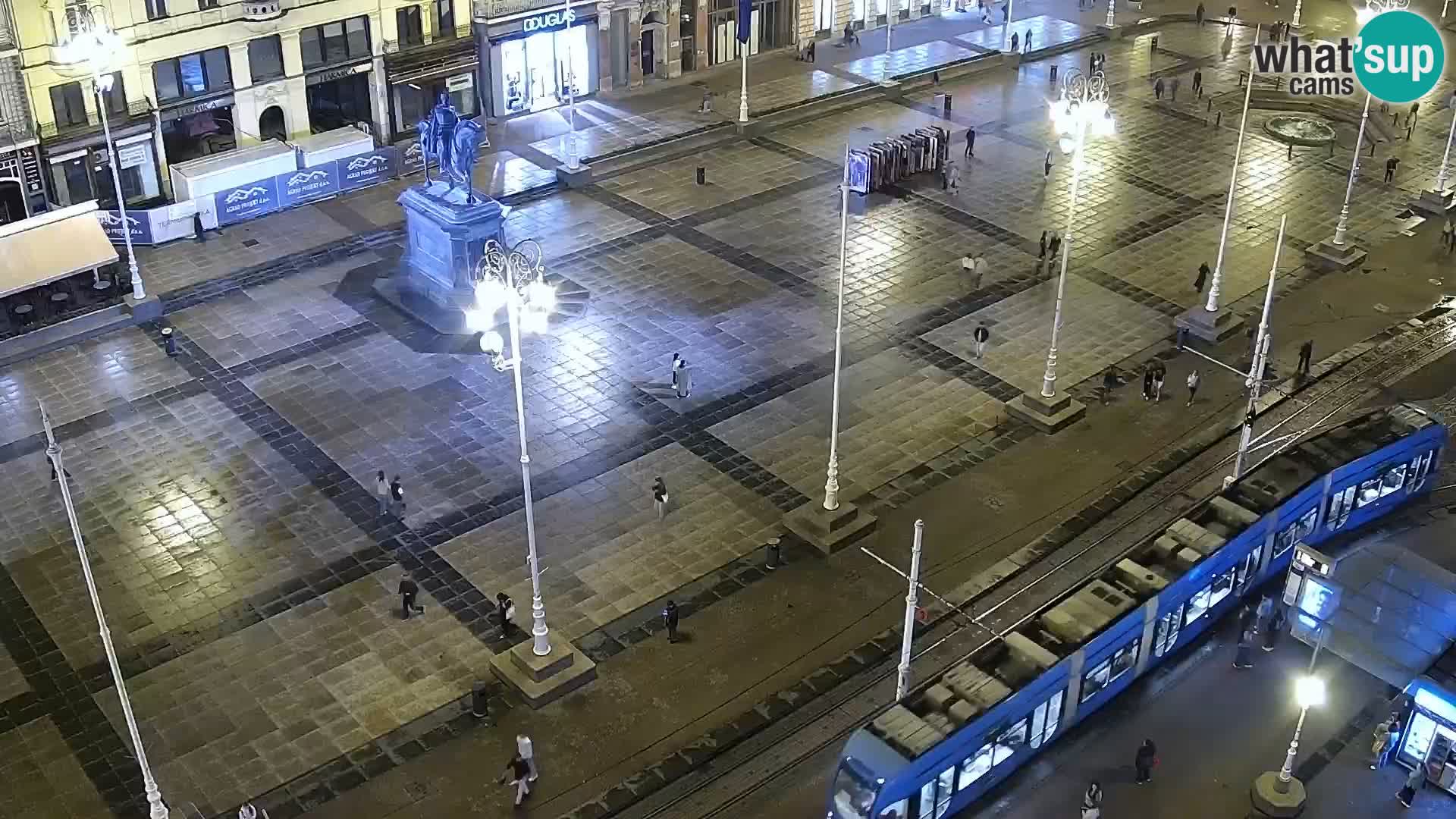 LIVE Webcam Zagreb Hotel Dubrovnik | Ban Jelačić square