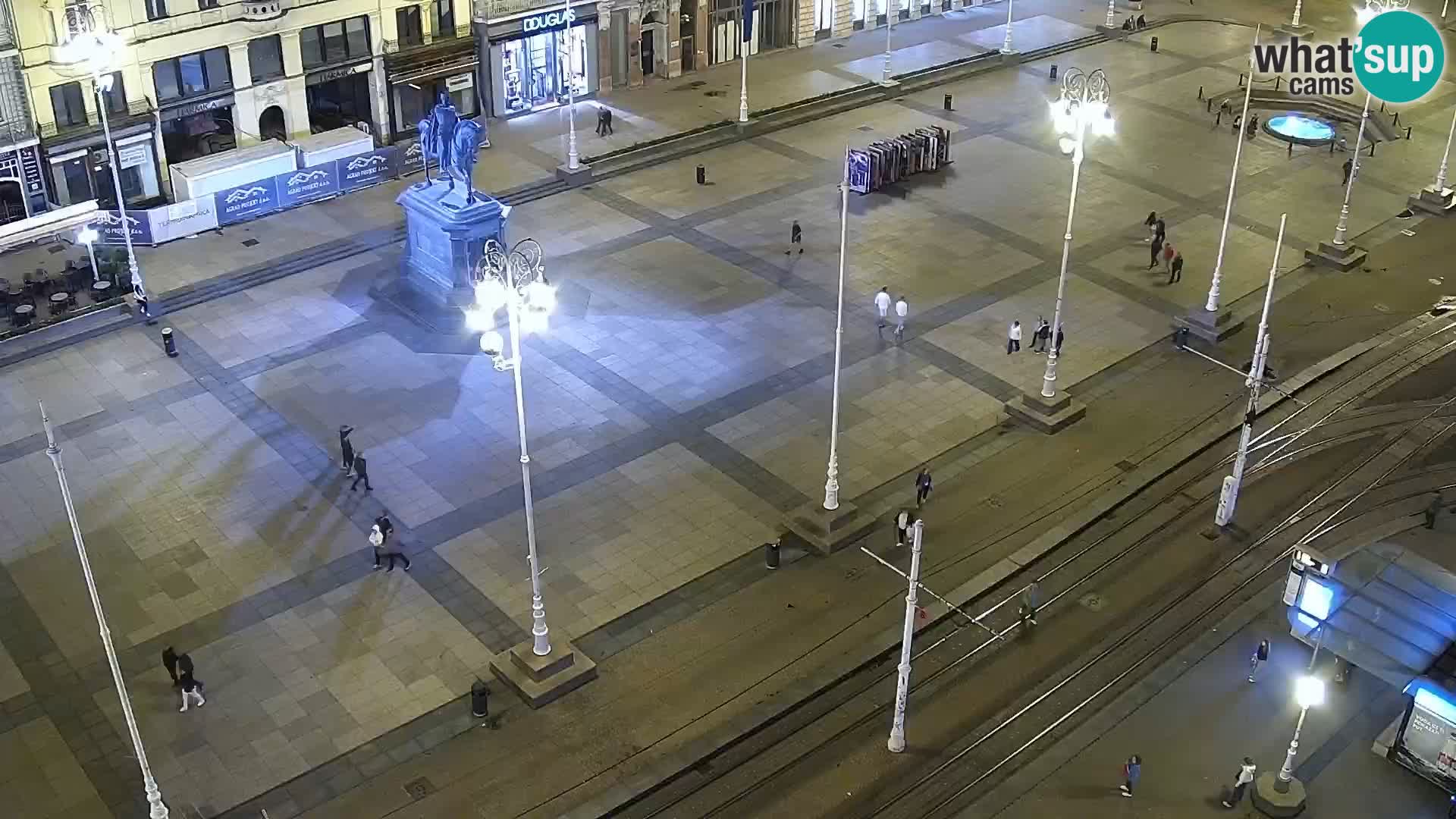 Plaza Ban Jelačić camera en vivo Zagreb – Hotel Dubrovnik
