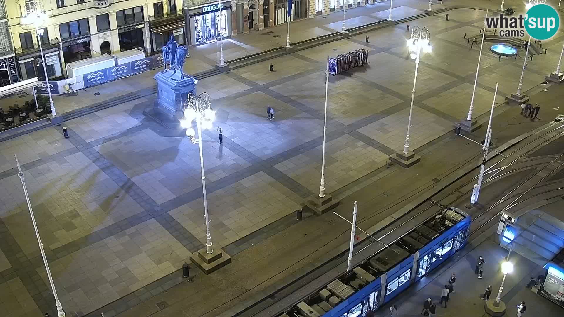 Trg Bana Jelačića web kamera Zagreb – Hotel Dubrovnik