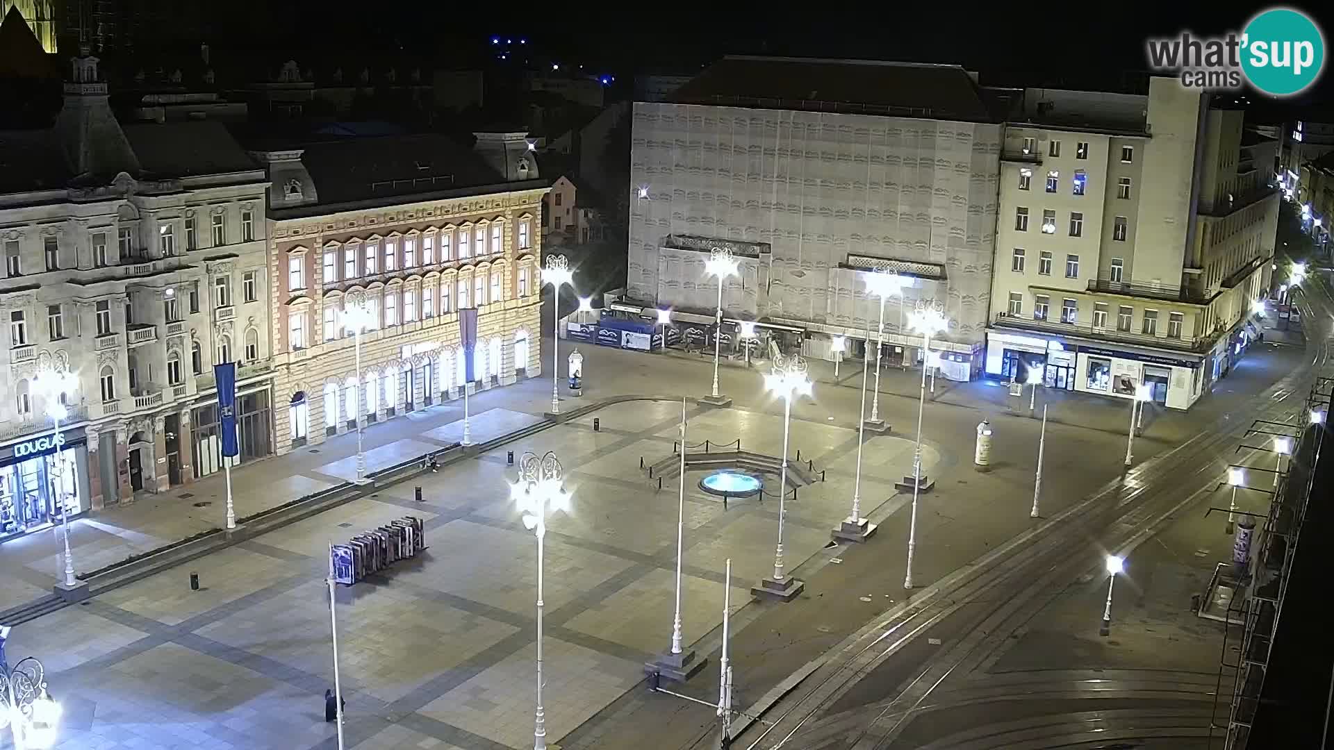 Plaza Ban Jelačić camera en vivo Zagreb – Hotel Dubrovnik