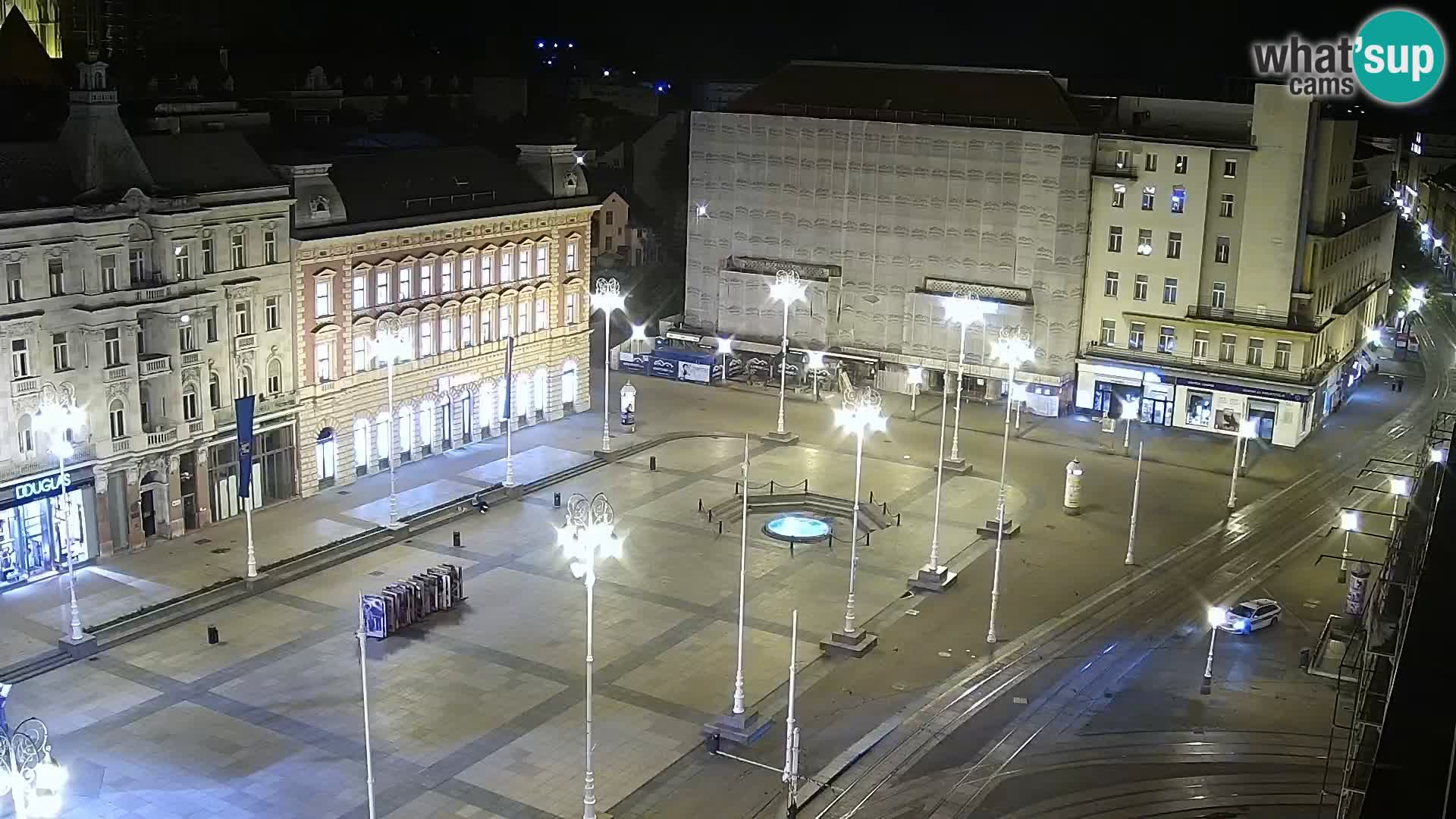 Plaza Ban Jelačić camera en vivo Zagreb – Hotel Dubrovnik