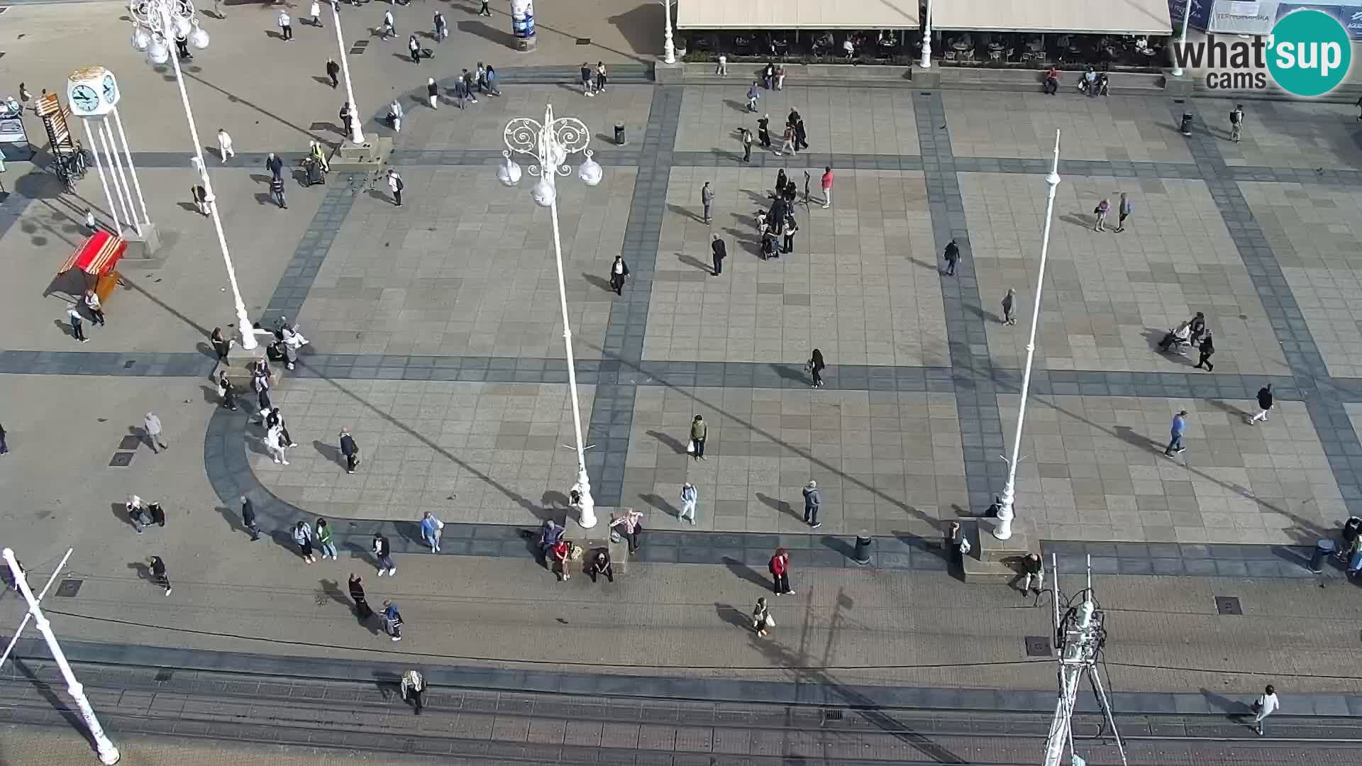 Ban Jelačić Platz  Live webcam Zagreb – Hotel Dubrovnik