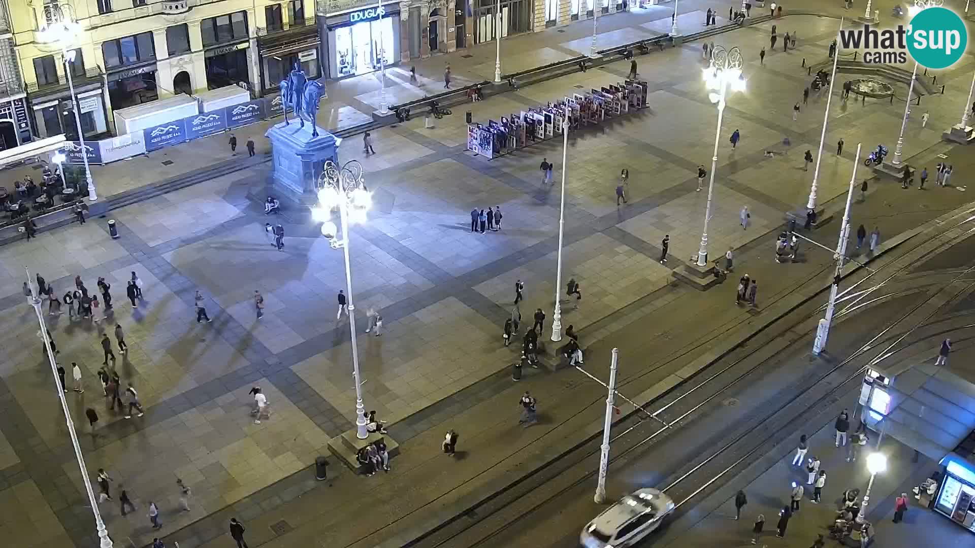 Piazza Ban Jelačić livecam Zagreb – Hotel Dubrovnik