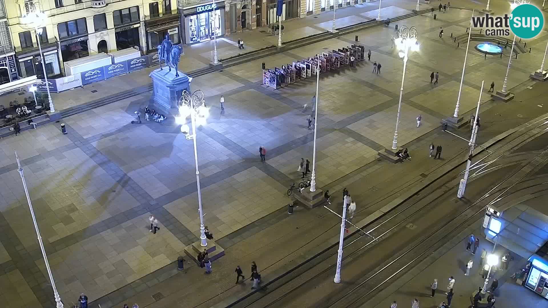 Ban Jelačić live cam Zagreb – Hotel Dubrovnik