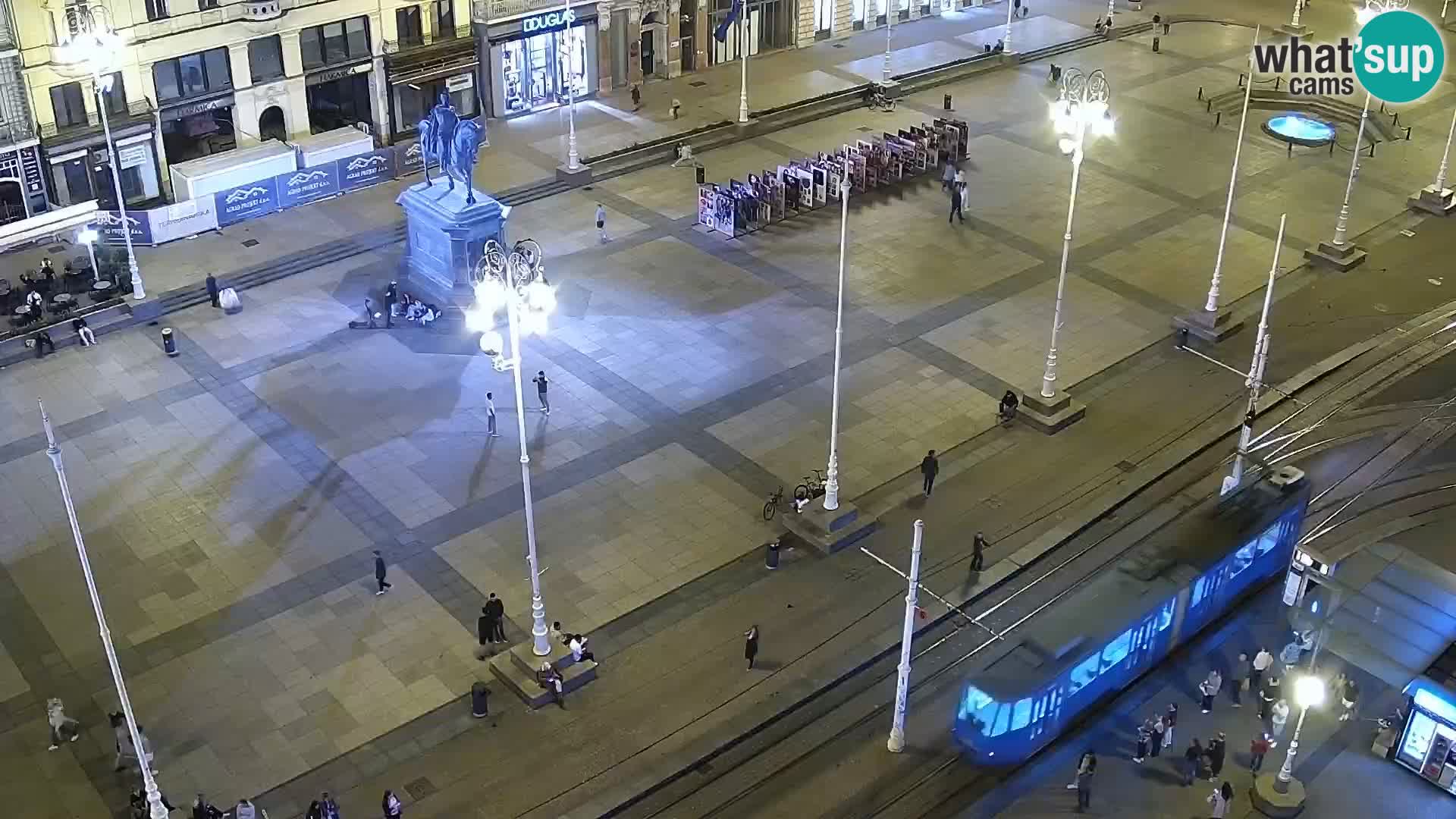 Ban Jelačić live cam Zagreb – Hotel Dubrovnik