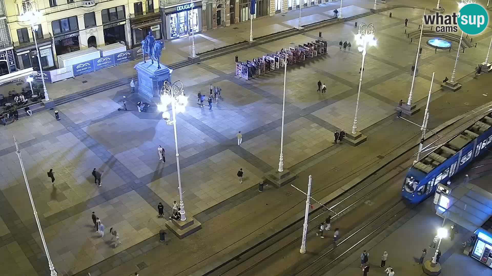 Ban Jelačić live cam Zagreb – Hotel Dubrovnik