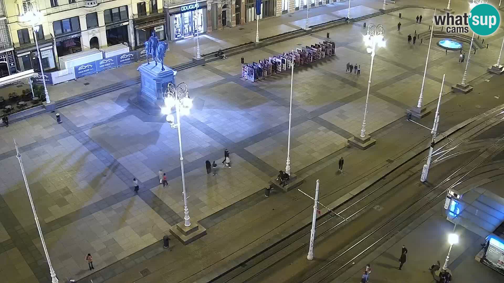 Plaza Ban Jelačić camera en vivo Zagreb – Hotel Dubrovnik