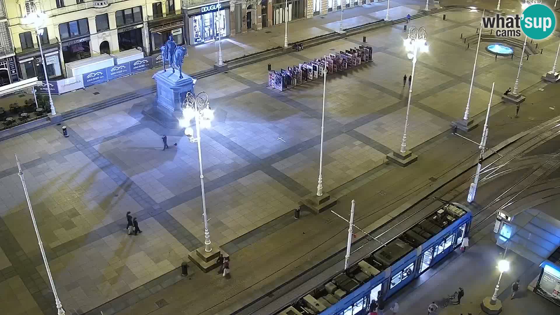 Ban Jelačić Platz  Live webcam Zagreb – Hotel Dubrovnik