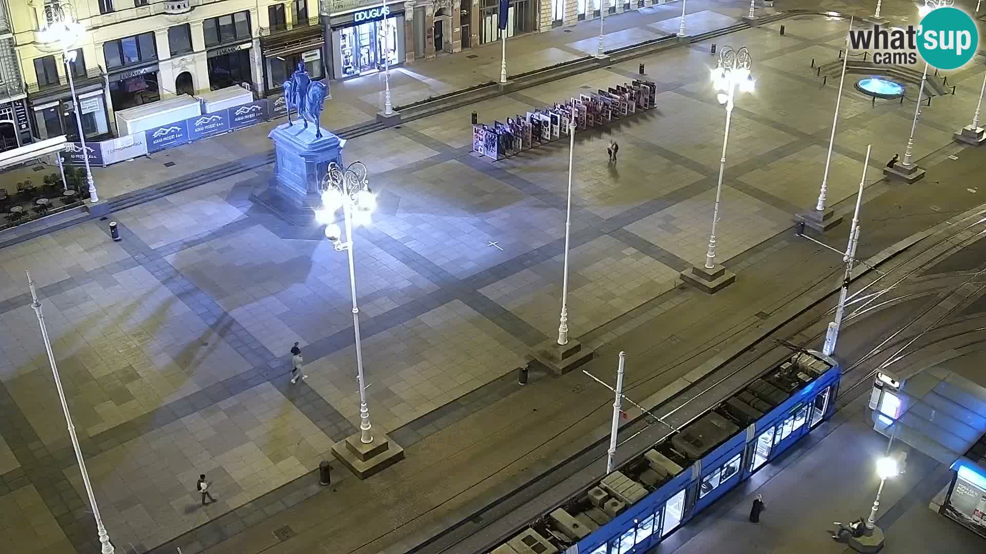 Ban Jelačić Platz  Live webcam Zagreb – Hotel Dubrovnik