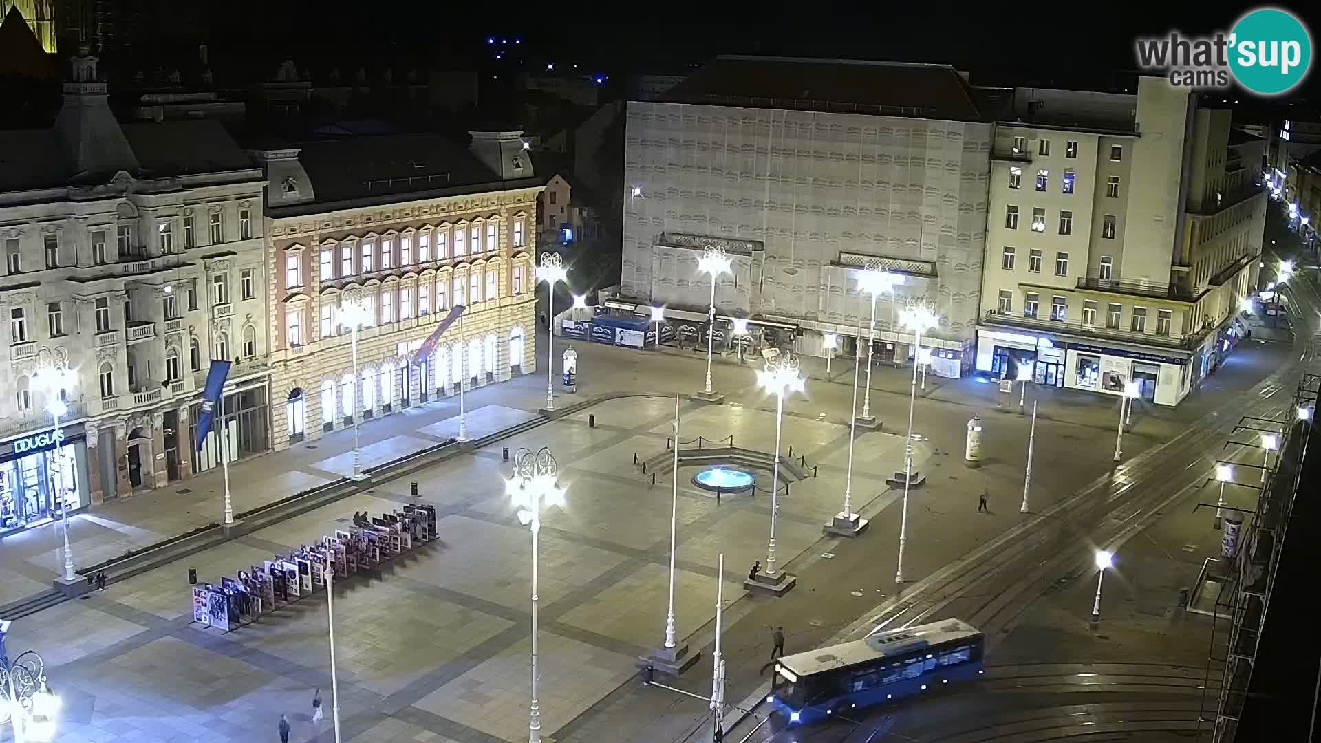 Piazza Ban Jelačić livecam Zagreb – Hotel Dubrovnik