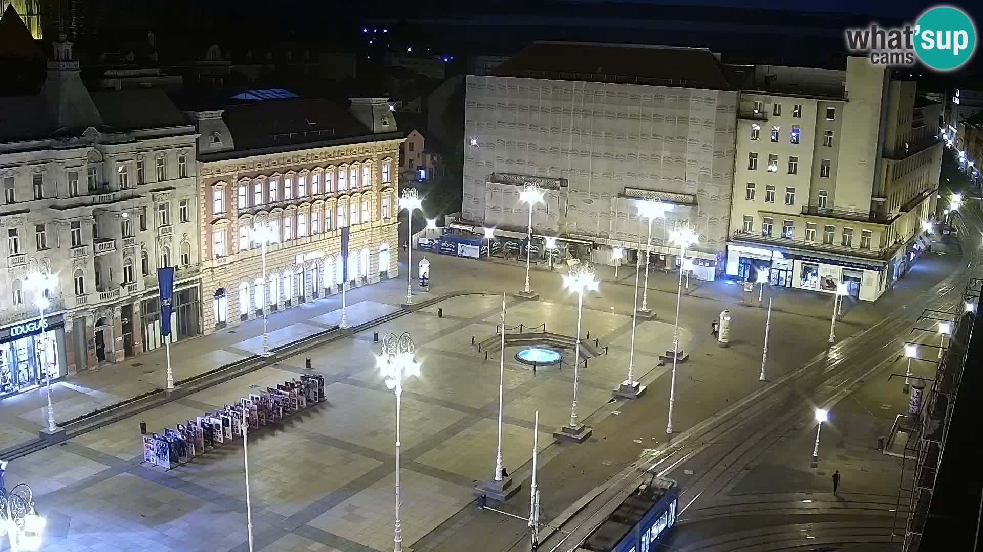 Ban Jelačić Platz  Live webcam Zagreb – Hotel Dubrovnik