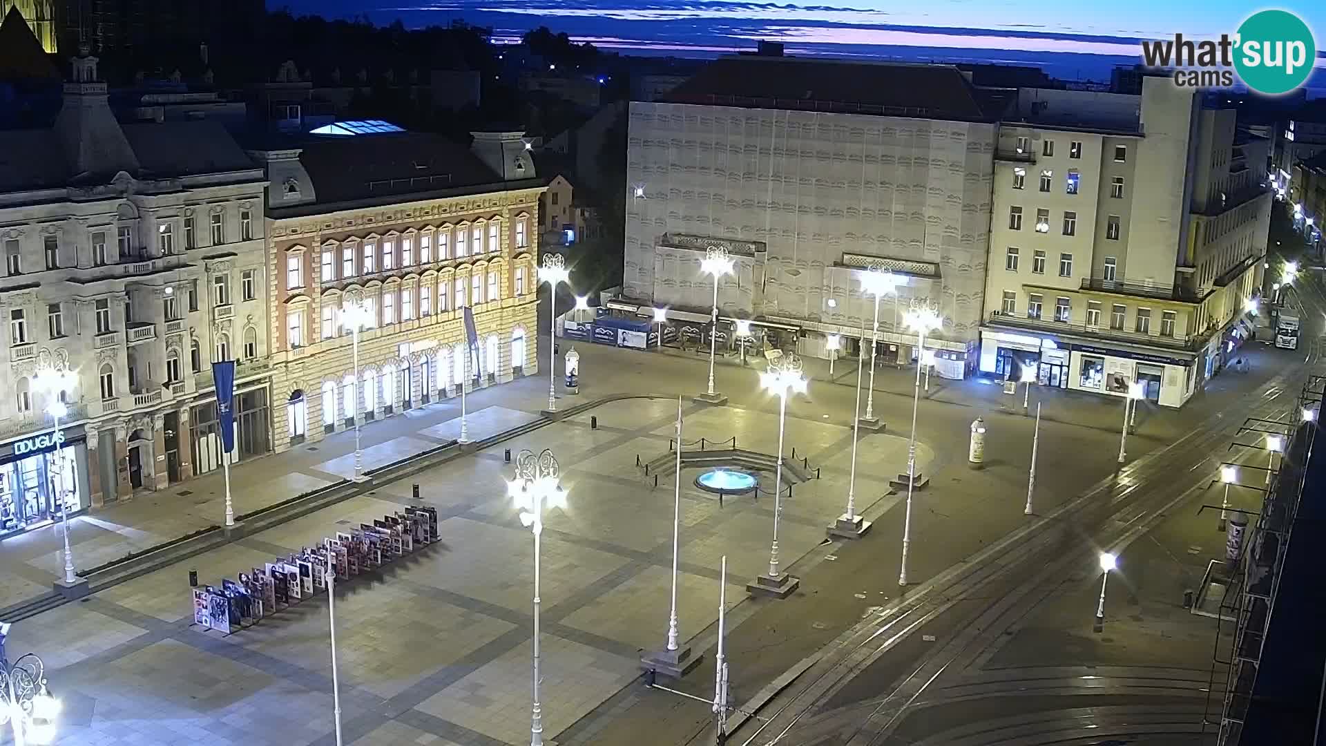 Ban Jelačić live cam Zagreb – Hotel Dubrovnik