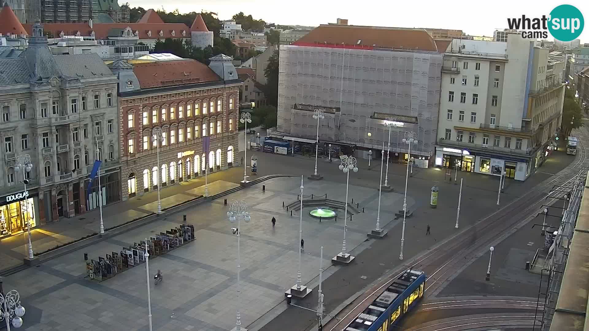 Ban Jelačić live cam Zagreb – Hotel Dubrovnik