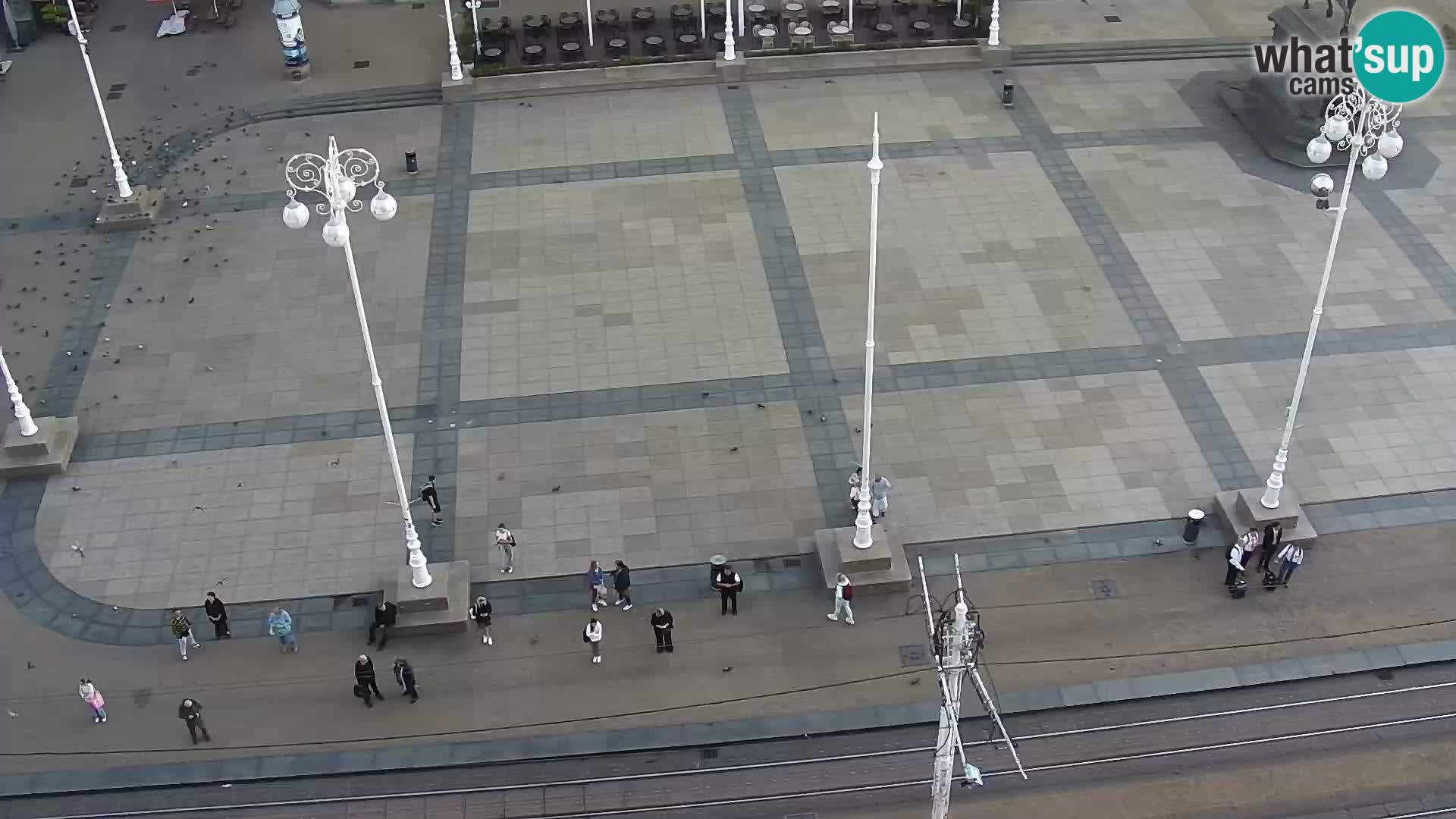 Ban Jelačić Platz  Live webcam Zagreb – Hotel Dubrovnik
