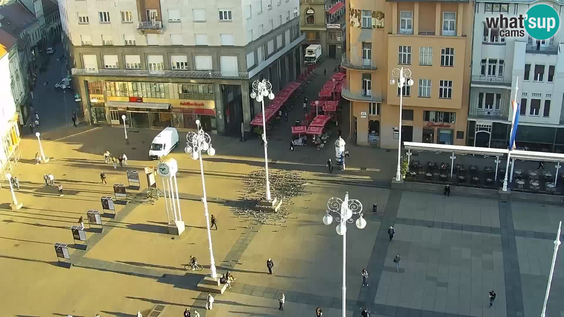 LIVE Webcam Zagreb Hotel Dubrovnik | Ban Jelačić square
