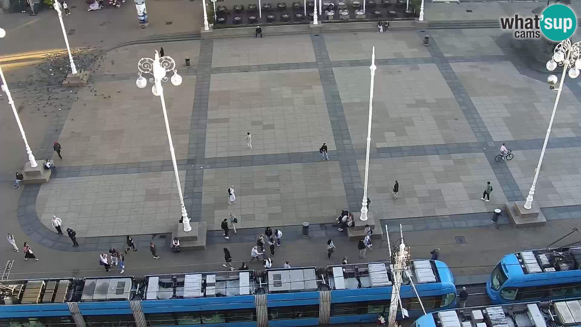 LIVE Webcam Zagreb Hotel Dubrovnik | Ban Jelačić square